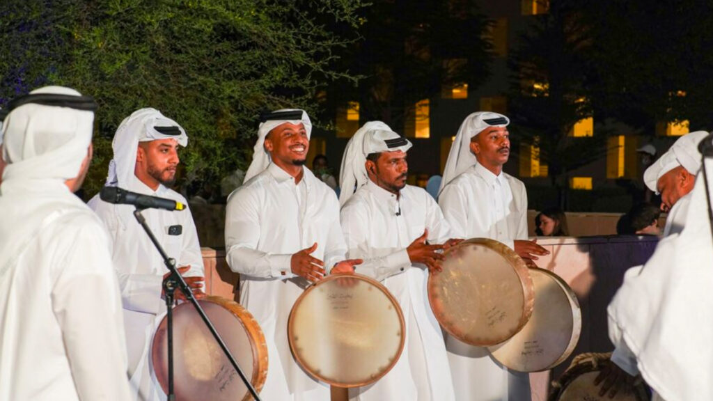 Qatari traditional musicians